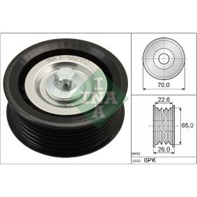 Comprar Juego rodillos, correa distribución de INA 530 0457 09 a bajo precio de 79,24 €