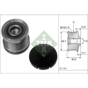 Spannrolle, Zahnriemen 531 0233 20 von INA günstig für 65,84 € online kaufen