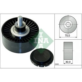 Compre Rolo tensor, correia trapezoidal estriada da INA 531 0764 10 a um preço baixo por 194,40 €