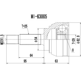 Acquista Kit giunti semiasse da PROCARO 77-VO-100 a buon mercato per soli 30,99 €