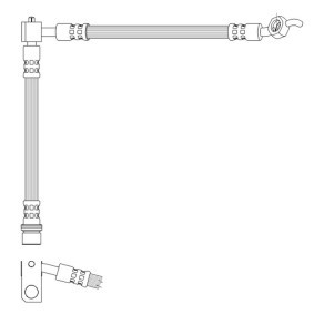 Bremsschlauch FT0103 von K&K günstig für 16,89 € online kaufen