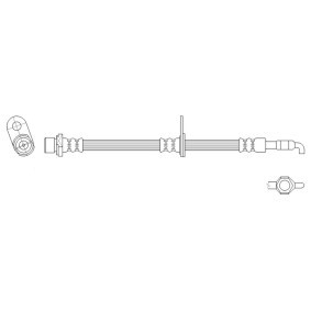 Bremsschlauch FT0291 von K&K günstig für 22,02 € online kaufen