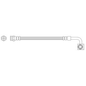 Bremsschlauch des Herstellers K&K - Originalware Artikelnummer: FT0306