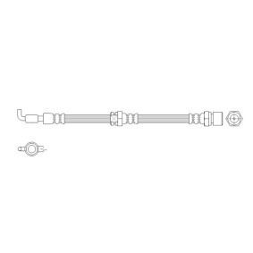 Compre Tubo flexível de travão da K&K FT0606 a um preço baixo por 10,96 €