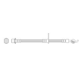 Bremsschlauch FT1025 von K&K günstig für 20,29 € online kaufen