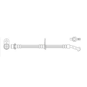 Bremsschlauch FT2166 von K&K günstig für 22,95 € online kaufen