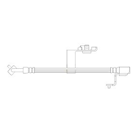 Acquista Tubo freno da K&K FT2510 a buon mercato per soli 26,99 €