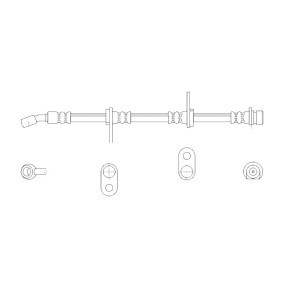 Acquista Tubo freno da K&K FT3240 a buon mercato per soli 28,09 €