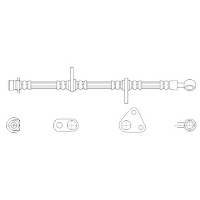 Acquista Tubo freno da K&K FT3600 a buon mercato per soli 49,47 €