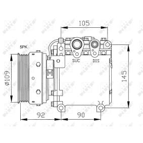 Comprar Compresor, aire acondicionado de NRF 32049 a bajo precio de 253,63 €