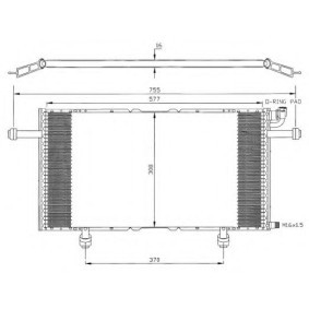 Comprar Condensador, aire acondicionado de NRF 35366 a bajo precio de 71,52 €