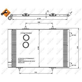 Acquista Condensatore climatizzatore da NRF 35779 a buon mercato per soli 99,65 €