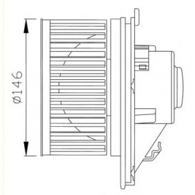 Køb Køleventilator af NRF 38341 til den lave pris 927,85 DKK