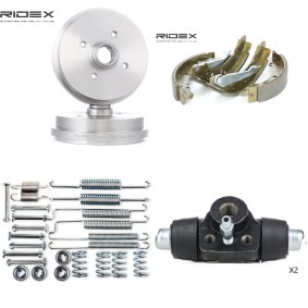 Acquista Kit freno, Freno a tamburo da RIDEX 3859B0492 a buon mercato per soli 64,80 €