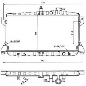Kühler, Motorkühlung 516352