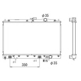Achetez des Radiateur de chez NRF en ligne pour GALANT IV A trois volumes (E3_A) à prix modérés