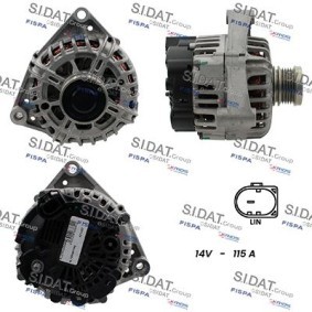 Køb Generator af SIDAT A12VA1459A2 til den lave pris 1419,72 DKK
