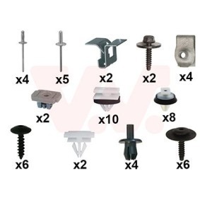 Achetez des Kit d'assemblage, pare-chocs VAN WEZEL 0949793 à prix pour 76,50 €