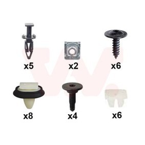 Achetez des Kit d'assemblage, pare-chocs VAN WEZEL 0982793 à prix pour 36,47 €