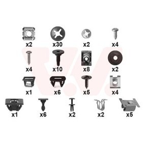 Achetez des Kit d'assemblage, pare-chocs VAN WEZEL 0982794 à prix pour 62,98 €
