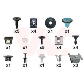 Achetez des Kit de montage, aile VAN WEZEL 0982796 à prix pour 39,59 €