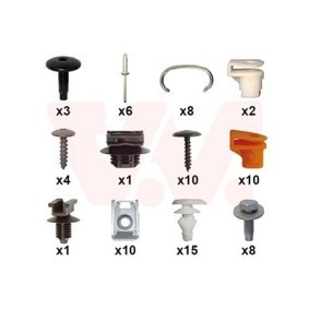 Achetez des Kit d'assemblage, pare-chocs VAN WEZEL 0991794 à prix pour 71,48 €