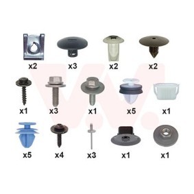 Achetez des Kit de montage, aile VAN WEZEL 1507796 à prix pour 29,39 €