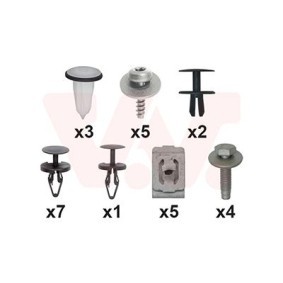 Achetez des Kit de montage, aile VAN WEZEL 1949796 à prix pour 42,59 €