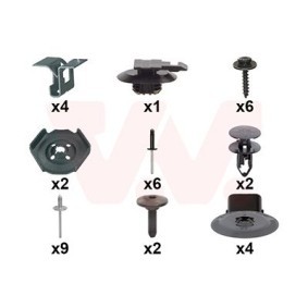 Acquista Kit montaggio, Paraurti da VAN WEZEL 4368793 a buon mercato per soli 40,14 €