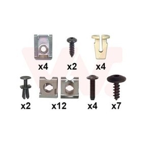Achetez des Kit d'assemblage, pare-chocs VAN WEZEL 4917794 à prix pour 42,59 €