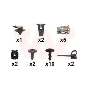 Achetez des Kit d'assemblage, pare-chocs VAN WEZEL 4929793 à prix pour 34,86 €