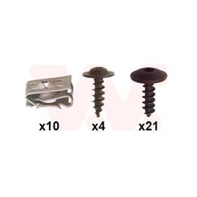 Achetez des Kit d'assemblage, pare-chocs VAN WEZEL 7629794 à prix pour 37,43 €