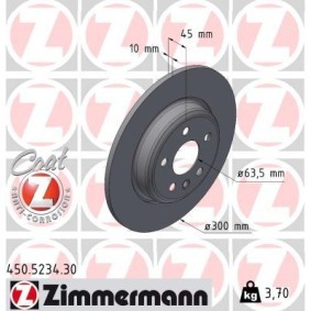 Compre Discos de travão de ZIMMERMANN online para Range Rover Evoque (L551) a preços moderados