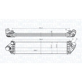 Köp Intercooler av MAGNETI MARELLI 351319206200 till det låga priset 1037,72 kr