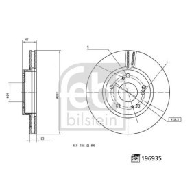 Bremsscheibe 196935