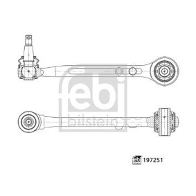 Köp Länkarm, hjulupphängning av FEBI BILSTEIN 197251 till det låga priset 1016,44 kr