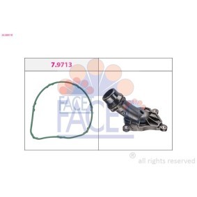 Achetez des Bride de liquide de refroidissement FACET 26.8851R à prix pour 28,46 €