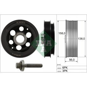 Acquista Kit pulegge, Albero motore / a gomito da INA 544 0180 20 a buon mercato per soli 114,79 €