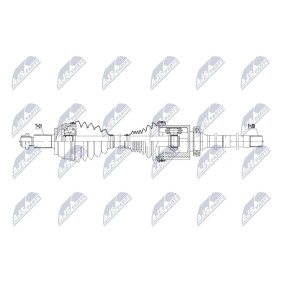Acquista Semiasse da NTY NPW-LR-052 a buon mercato per soli 181,30 €