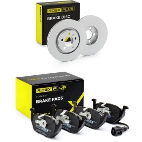 Bremsscheiben und -beläge für VW von RIDEX PLUS