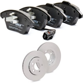 Bremsscheiben und -beläge für VW von RIDEX PLUS