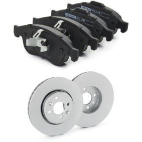 Bremsscheiben und -beläge für DACIA von RIDEX PLUS