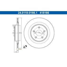 Compre Discos de freno de ATE online para Across SUV a precios moderados