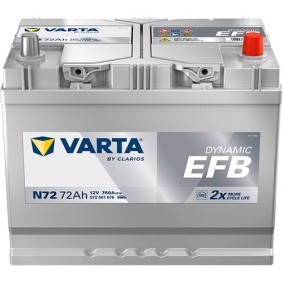 Acquista Batteria da VARTA 572501076K262 a buon mercato per soli 150,19 €