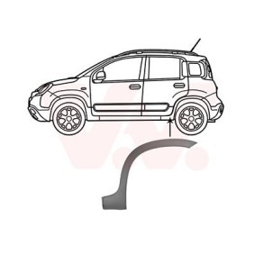 Kotflügelverbreiterung 1607523 für FIAT