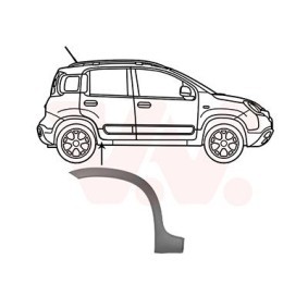 Kotflügelverbreiterung 1607524 für FIAT