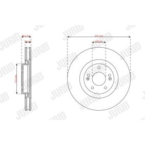 Bremsscheibe 563894JC