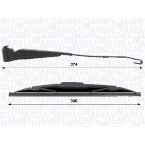 Compre Conjunto de braços de limpa-vidros, limpeza de vidros da MAGNETI MARELLI 000723180436 a um preço baixo por 15,15 €
