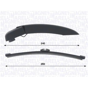 Compre Conjunto de braços de limpa-vidros, limpeza de vidros da MAGNETI MARELLI 000723180470 a um preço baixo por 14,60 €