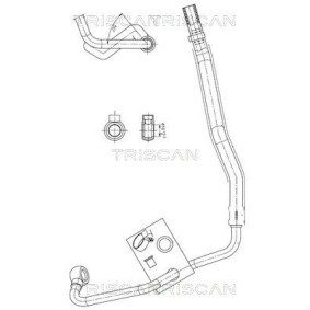 Achetez des Tuyau hydraulique, direction TRISCAN 8516 11014 à prix pour 60,18 €